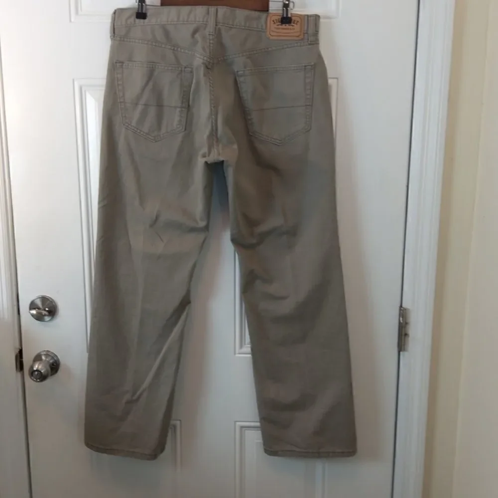 Levi's signature tan five pocket straight leg jean